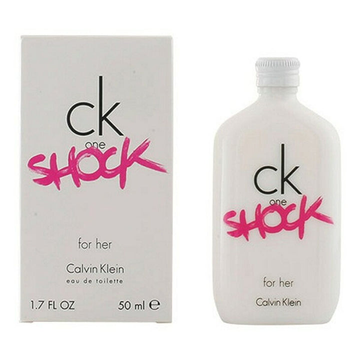 CK one SHOCK for her • Calvin Klein • Eau de toilette pour femme  Scentia : Parfums et fragrances