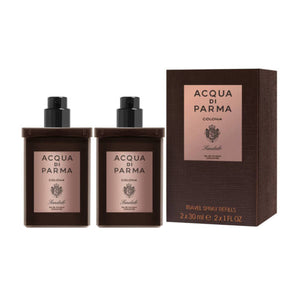 COLONIA Sandalo - recharges vaporisateur de voyage • AQUA DI PARMA • 2 x 30 ml • Eau de Cologne unisexe, recharges  Scentia : Parfums et fragrances