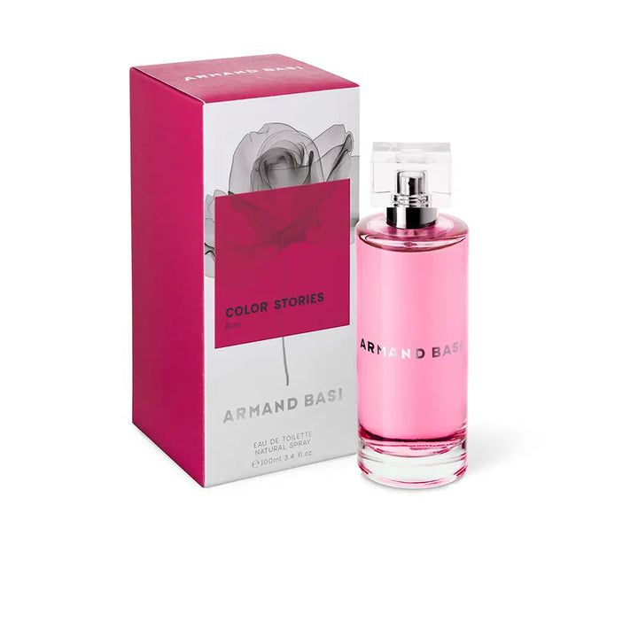 COLOR STORIES Rose • ARMAND BASI • 100 ml • Eau de toilette pour femme  Scentia : Parfums et fragrances