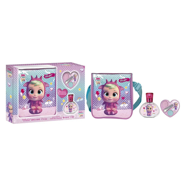 Coffret CRY Babies/BRUNY pour enfants avec Eau de toilette 50 ml + ombre à paupières + sac bandoulière • CRY Babies • 50 ml • Eau de toilette pour enfants, vaporisateur/spray + divers  Scentia : Parfums et fragrances