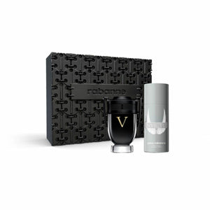 Coffret INVICTUS VICTORY (Noël 2023) : EAU DE PARFUM + DÉODORANT • paco rabanne • 100 ml • Eau de parfum pour homme 100 ml + spray déodorant  Scentia : Parfums et fragrances