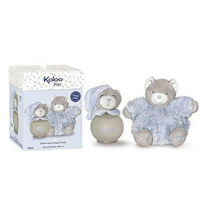 Coffret Kaloo BLUE jeunes enfants avec Eau de senteur + ours en peluche • Kaloo, Paris • 100 ml • Eau de senteur sans alcool pour jeunes enfants  Scentia : Parfums et fragrances