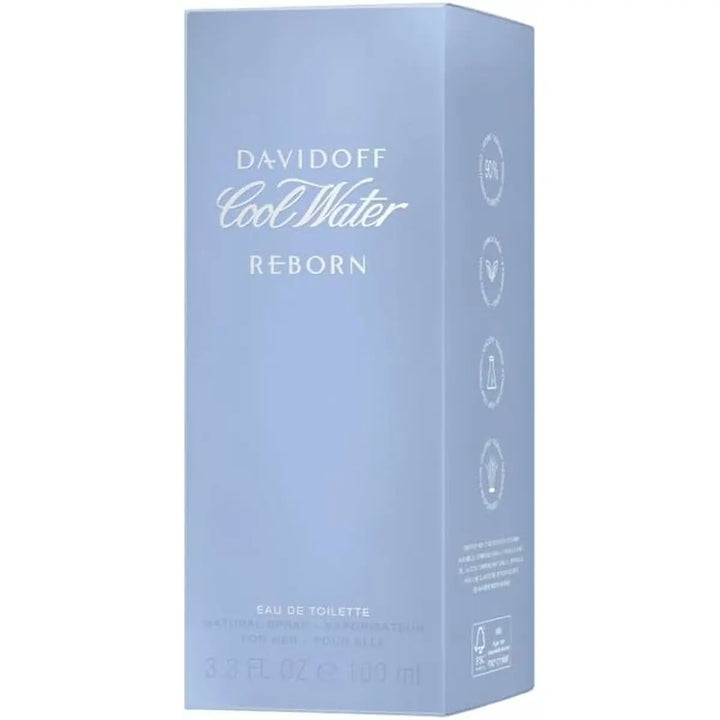 Cool Water REBORN (pour elle) - EAU DE TOILETTE • DAVIDOFF • 100 ml • Eau de toilette pour femme, vaporisateur/spray  Scentia : Parfums et fragrances