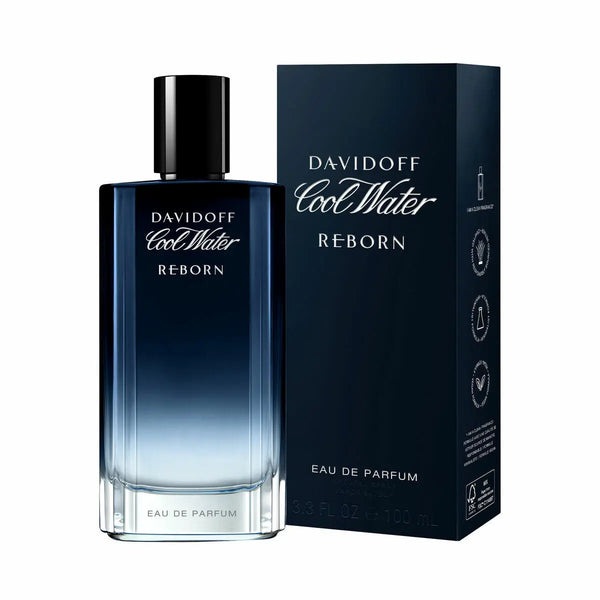 Cool Water REBORN (pour lui) - EAU DE PARFUM • DAVIDOFF • 100 ml • Eau de parfum pour homme, vaporisateur/spray  Scentia : Parfums et fragrances