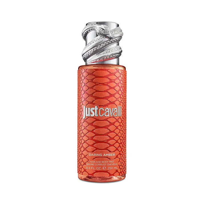 Just cavalli DARING AMBER • roberto cavalli • 250 ml • Brume corps et cheveux pour femme  Scentia : Parfums et fragrances