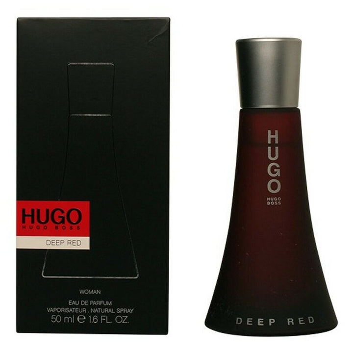 DEEP RED • HUGO / HUGO BOSS • Eau de parfum pour femme, vaporisateur/natural spray  Scentia : Parfums et fragrances