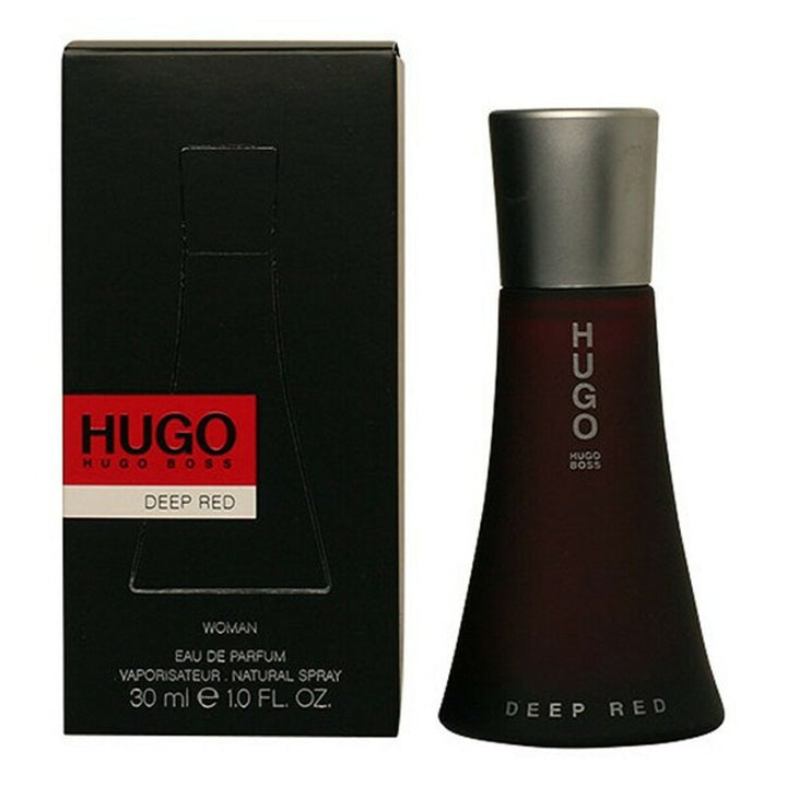 DEEP RED • HUGO / HUGO BOSS • Eau de parfum pour femme, vaporisateur/natural spray  Scentia : Parfums et fragrances