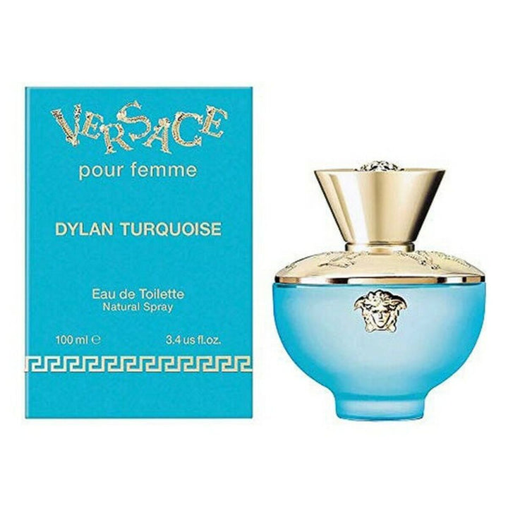 DYLAN TURQUOISE - EAU DE TOILETTE • VERSACE pour femme • Eau de toilette pour femme, vaporisateur/natural spray  Scentia : Parfums et fragrances