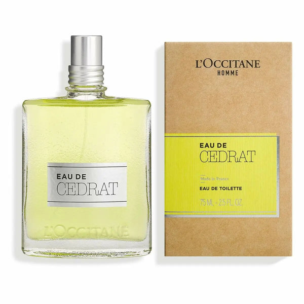 EAU DE CEDRAT • L'OCCITANE HOMME • Eau de toilette pour homme, vaporisateur/spray  Scentia : Parfums et fragrances