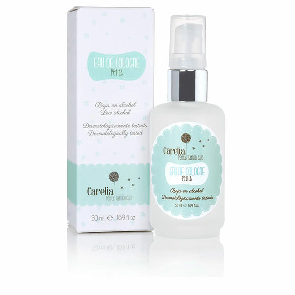 EAU DE COLOGNE Petits • Carelia • 50 ml • Eau de Cologne pour petits, faiblement alcoolisé, testé dermatologiquement, vaporisateur/spray  Scentia : Parfums et fragrances