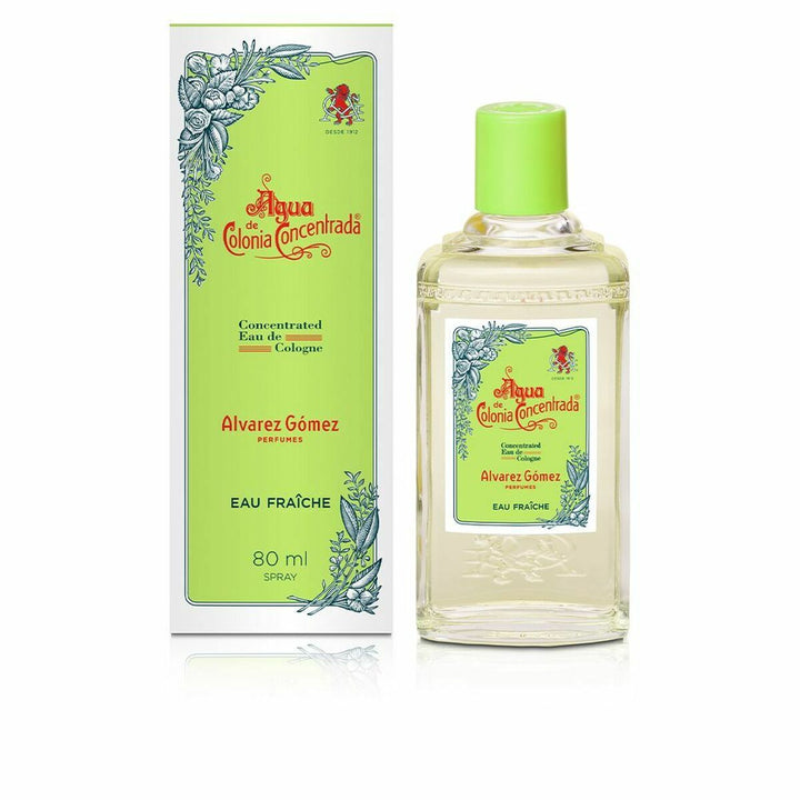 EAU FRAICHE - Agua de Colonia Concentrada • Álvarez Gómez • 80 ml • Eau de Cologne concentrée unisexe, vaporisateur/spray  Scentia : Parfums et fragrances