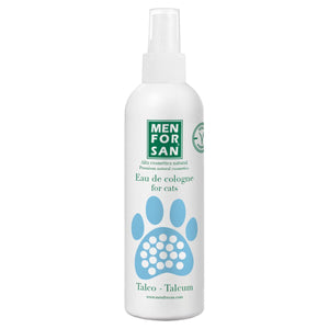 Eau de Cologne pour chats - Senteur Talc • Menforsan (MEN FOR SAN) • 125 ml  Scentia : Parfums et fragrances