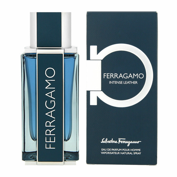 FERRAGAMO INTENSE LEATHER • Salvatore Ferragamo • 100 ml • Eau de parfum pour homme, vaporisateur/natural spray  Scentia : Parfums et fragrances