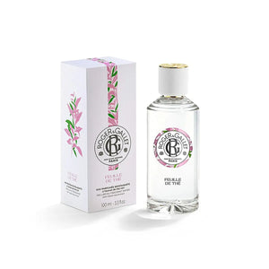 FEUILLE DE THÉ • ROGER & GALLET • 100 ml • Eau parfumée bienfaisante à l'extrait de thé noir, vaporisateur/spray  Scentia : Parfums et fragrances