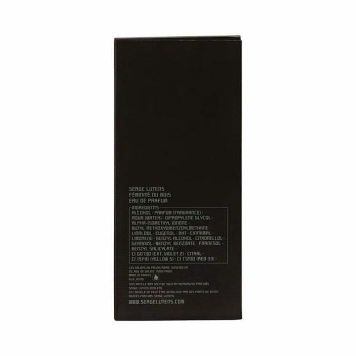 Féminité du bois (Collection Noire) • SERGE LUTENS • 50 ml • Eau de parfum unisexe  Scentia : Parfums et fragrances