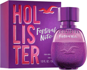 Festival Nite for her/pour elle • HOLLISTER • Eau de parfum pour femme  Scentia : Parfums et fragrances