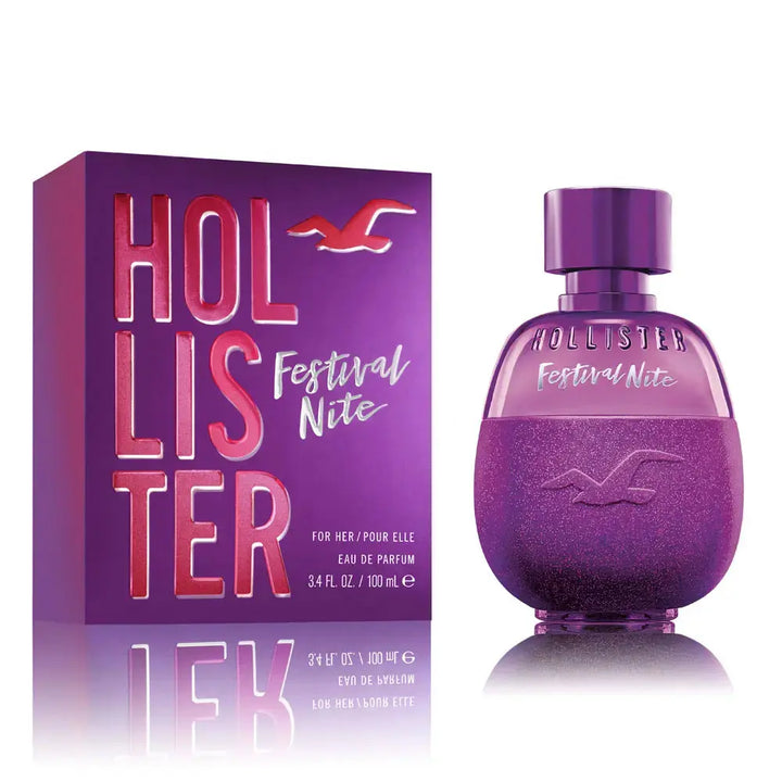 Festival Nite for her/pour elle • HOLLISTER • Eau de parfum pour femme  Scentia : Parfums et fragrances