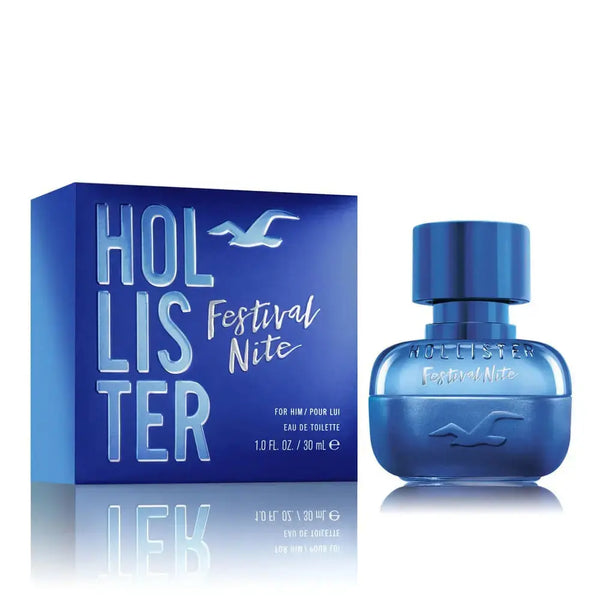 Festival Nite for him/pour lui • HOLLISTER • Eau de toilette pour homme  Scentia : Parfums et fragrances