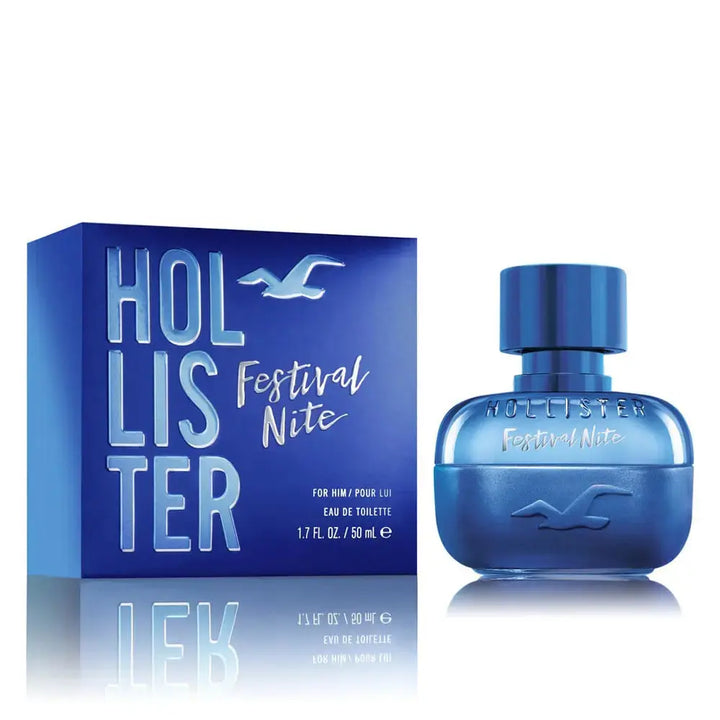 Festival Nite for him/pour lui • HOLLISTER • Eau de toilette pour homme  Scentia : Parfums et fragrances