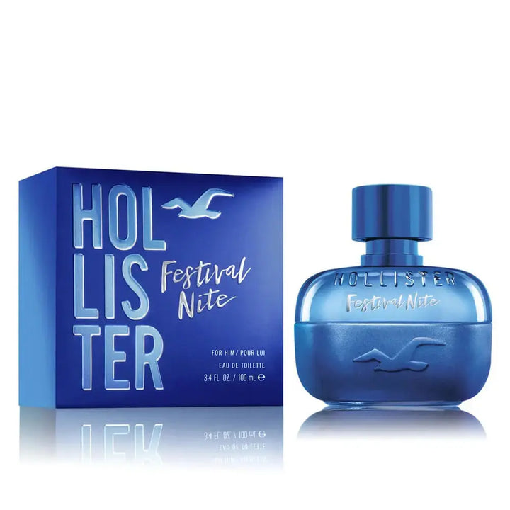 Festival Nite for him/pour lui • HOLLISTER • Eau de toilette pour homme  Scentia : Parfums et fragrances