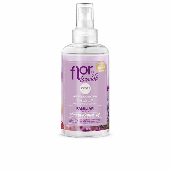 Flor de Lavanda (FAMILIAR/FAMILLY) • The Seven Cosmetics • 250 ml • Eau de Cologne fraîche, vaporisateur/spray  Scentia : Parfums et fragrances