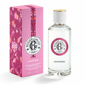 GINGEMBRE • ROGER & GALLET • 100 ml • Eau parfumée bienfaisante à l'extrait de gingembre, vaporisateur/spray  Scentia : Parfums et fragrances