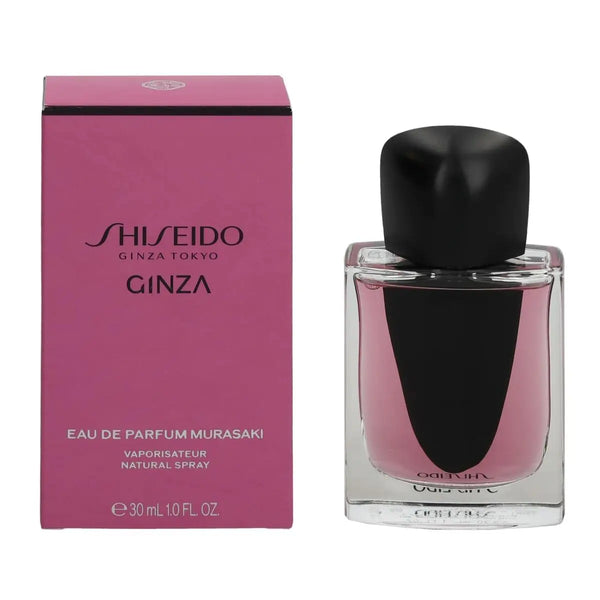 GINZA - EAU DE PARFUM MURASAKI • SHISEIDO - GINZA, Tokyo • 30 ml • Eau de parfum pour femme, VEGAN, vaporisateur/natural spray  Scentia : Parfums et fragrances