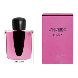 GINZA - EAU DE PARFUM MURASAKI • SHISEIDO - GINZA, Tokyo • 90 ml • Eau de parfum pour femme, VEGAN, vaporisateur/natural spray  Scentia : Parfums et fragrances