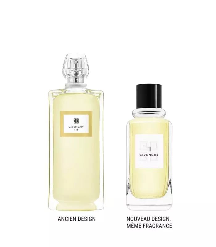 GIVENCHY III • GIVENCHY Paris • 100 ml • Eau de toilette pour femme  Scentia : Parfums et fragrances