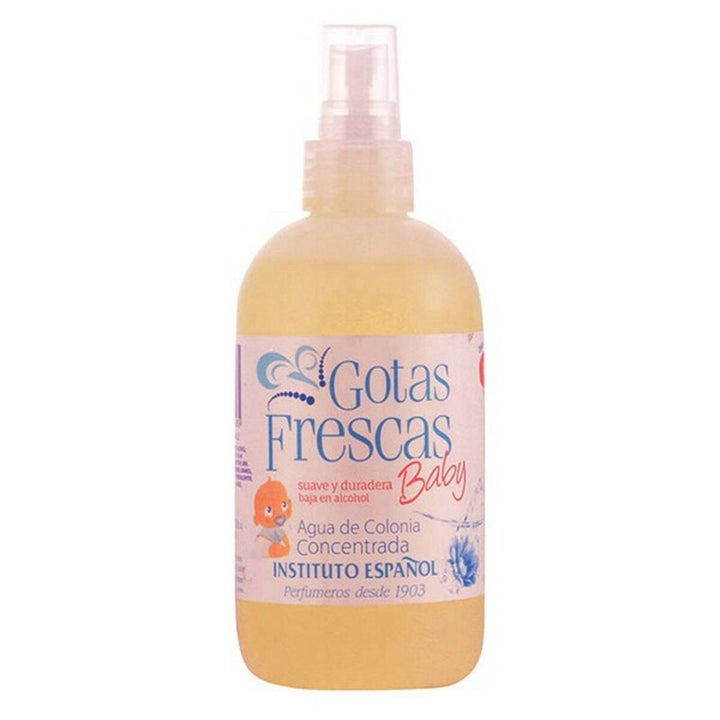 Gotas Frescas Baby • Instituto Español • Eau de Cologne concentrée sans alcool pour bébé  Scentia : Parfums et fragrances