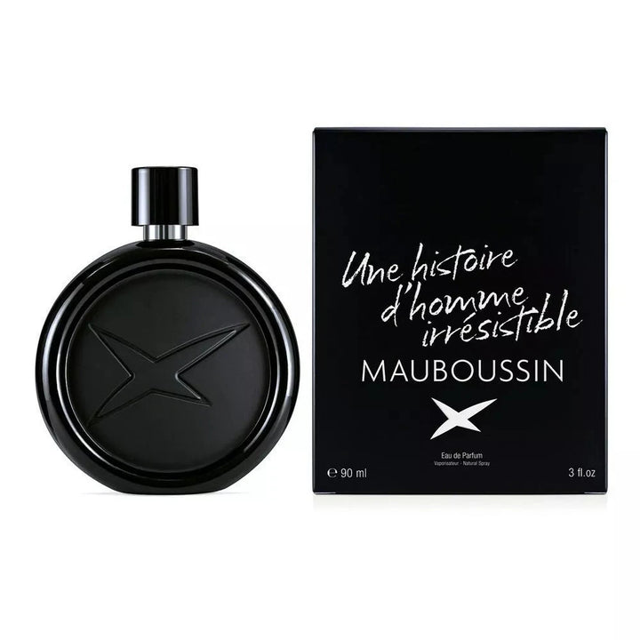 Une histoire d'homme irrésistible • MAUBOUSSIN • 90 ml • Eau de parfum pour homme  Scentia : Parfums et fragrances