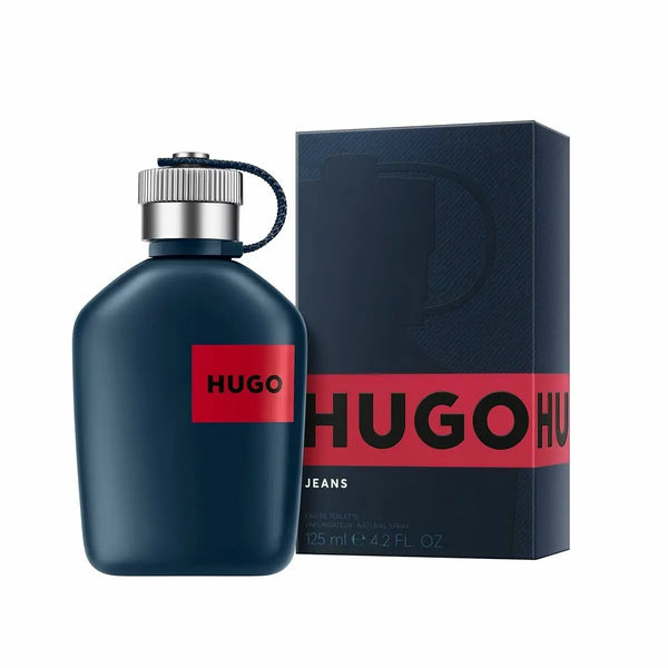 HUGO JEANS • HUGO / HUGO BOSS • 125 ml • Eau de toilette pour homme, vaporisateur/natural spray  Scentia : Parfums et fragrances