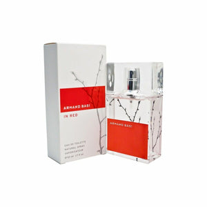 IN RED - EAU DE TOILETTE • ARMAND BASI • 50 ml • Eau de toilette pour femme, vaporisateur/natural spray  Scentia : Parfums et fragrances