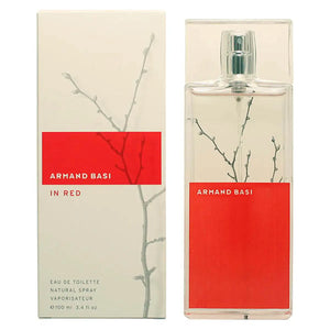 IN RED • ARMAND BASI • Eau de toilette pour femme, vaporisateur natural spray  Scentia : Parfums et fragrances