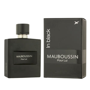 In black • MAUBOUSSIN Pour Lui • 100 ml • Eau de parfum pour homme, vaporisateur/natural spray  Scentia : Parfums et fragrances