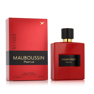 In red • MAUBOUSSIN Pour Lui • 100 ml • Eau de parfum pour homme, vaporisateur/natural spray  Scentia : Parfums et fragrances
