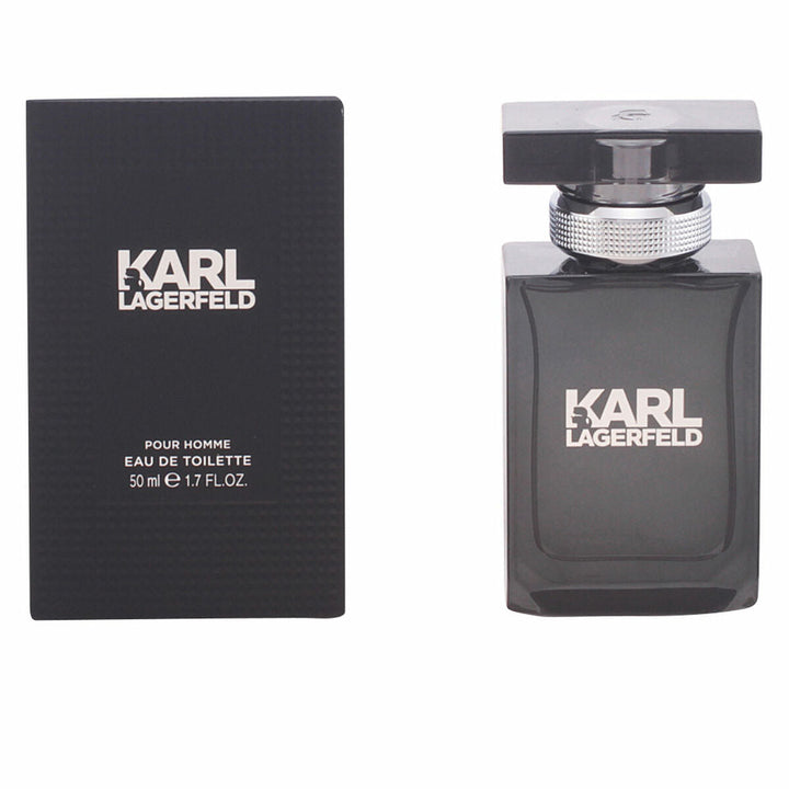 KARL LAGERFELD POUR HOMME - EAU DE TOILETTE • KARL LAGERFELD • Eau de toilette pour homme, vaporisateur/spray  Scentia : Parfums et fragrances