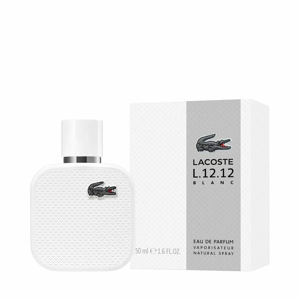 L.12.12 BLANC - EAU DE PARFUM • LACOSTE • 50 ml • Eau de parfum pour homme, vaporisateur/spray  Scentia : Parfums et fragrances