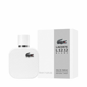 L.12.12 BLANC EAU DE PARFUM pour homme • LACOSTE • 50 ml  Scentia : Parfums et fragrances