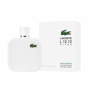 L.12.12 BLANC EAU DE TOILETTE pour homme • LACOSTE • 175 ml  Scentia : Parfums et fragrances