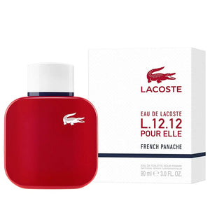L.12.12 POUR ELLE - EAU DE LACOSTE, FRENCH PANACHE • LACOSTE • 90 ml • Eau de toilette pour femme, vaporisateur/natural spray  Scentia : Parfums et fragrances