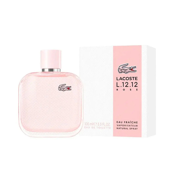 L.12.12 ROSE - EAU FRAICHE • LACOSTE • 50 ml • Eau fraiche pour femme, vaporisateur/spray  Scentia : Parfums et fragrances