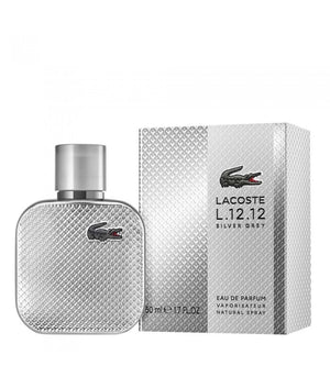 L.12.12 SILVER GREY • LACOSTE • 50 ml • Eau de parfum pour homme  Scentia : Parfums et fragrances