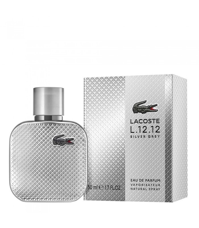 L.12.12 SILVER GREY • LACOSTE • 50 ml • Eau de parfum pour homme 