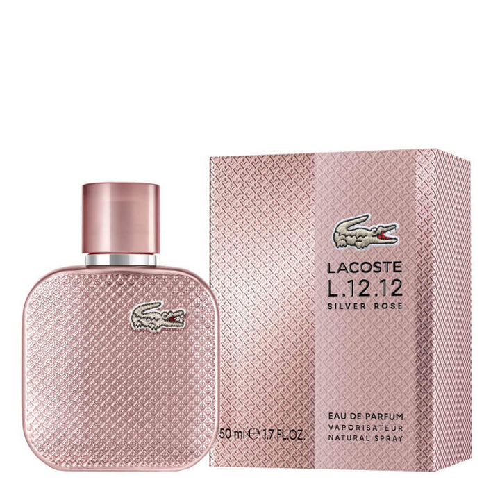 L.12.12 SILVER ROSE • LACOSTE • 50 ml • Eau de parfum pour femme 