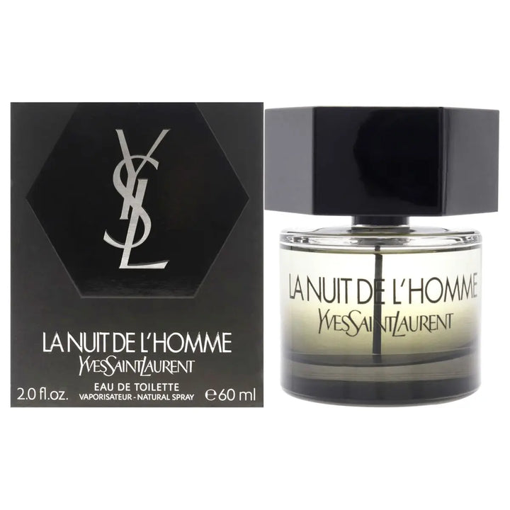 LA NUIT DE L'HOMME EAU DE TOILETTE pour homme • YVES SAINT LAURENT - YSL • 60 ml  Scentia : Parfums et fragrances