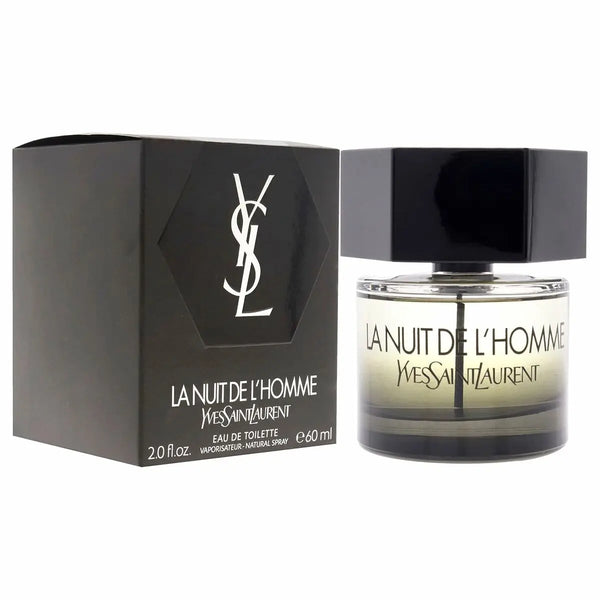 LA NUIT DE L'HOMME EAU DE TOILETTE pour homme • YVES SAINT LAURENT - YSL • 60 ml  Scentia : Parfums et fragrances