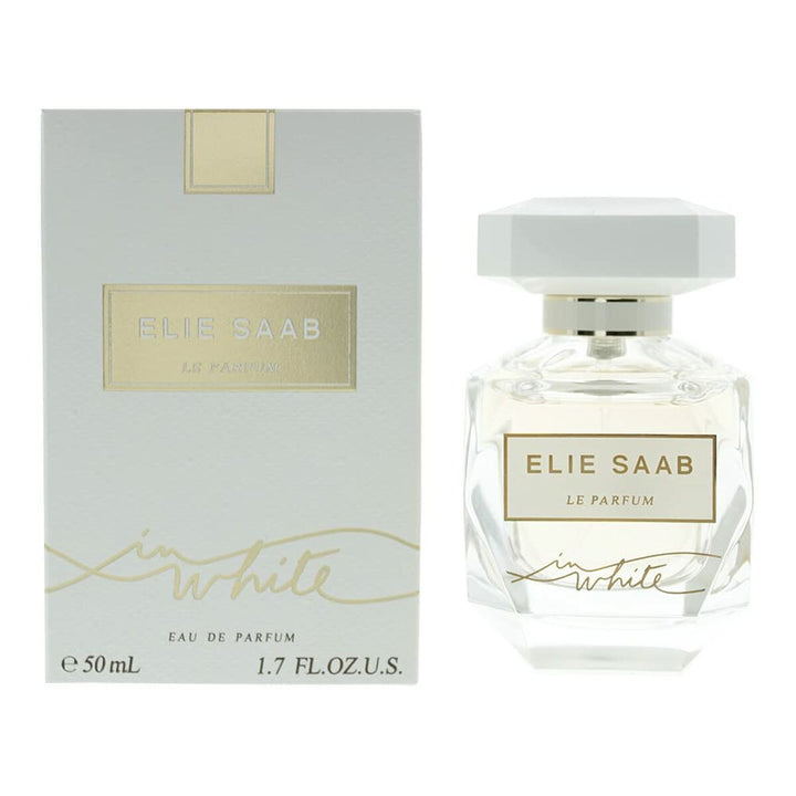 LE PARFUM in white • ELIE SAAB • 50 ml • Eau de parfum pour femme  Scentia : Parfums et fragrances