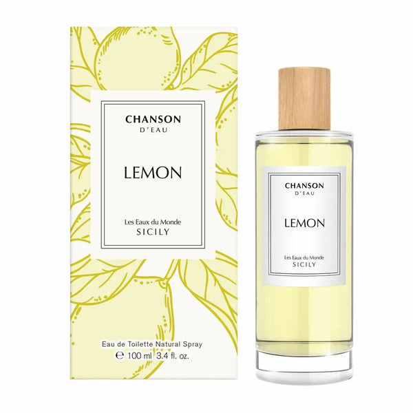 LEMON Les Eaux du Monde SICILY • CHANSON D'EAU • 100 ml • Eau de toilette pour femme  Scentia : Parfums et fragrances