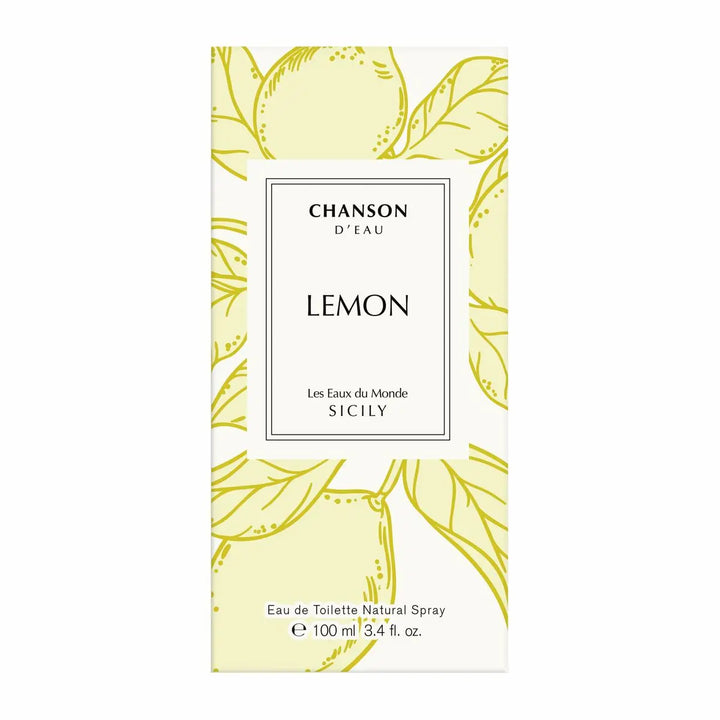 LEMON Les Eaux du Monde SICILY • CHANSON D'EAU • 100 ml • Eau de toilette pour femme  Scentia : Parfums et fragrances
